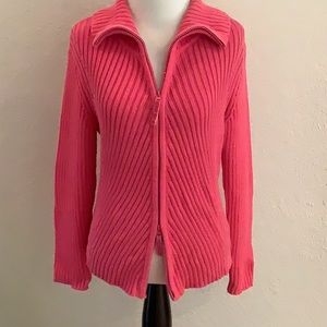 Cleo/Canada - Cardigan Sweater - Size MP - Watermelon Pink